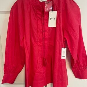 Joie Lightweight Blouse in Teaberry